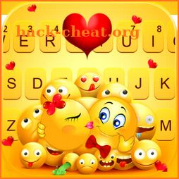 Emoji Love Keyboard Theme icon