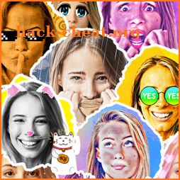 Emolfi Keyboard: selfie stickers for messengers icon