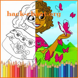 Encanto coloring Book icon