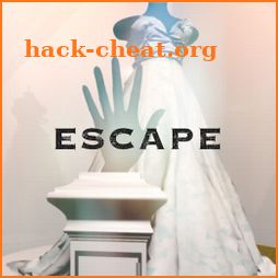 Escape game Mysterious museum icon