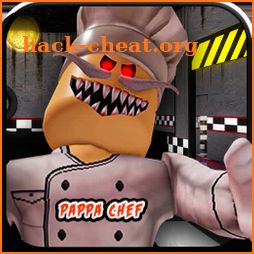 Escape pappa chef: scary pizza icon