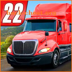 Euro Truck Driving 22 Sim 3D icon