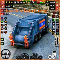 Euro Truck: Trash Truck Games icon