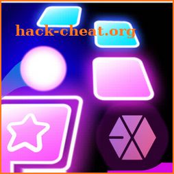 EXO Tiles Hop Ball - Neon EDM Rush icon