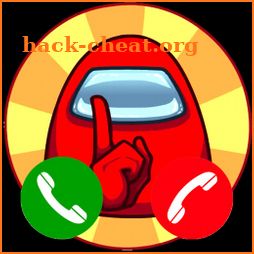 Fake call for among us impostor - quiz icon