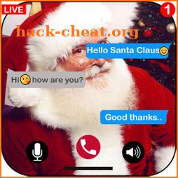 fake call from Santa Claus icon