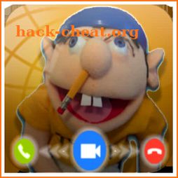 Fake Call Jeffy - video call icon