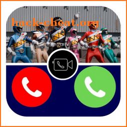 Fake Call Power's Rangers Prank Dino Pro icon