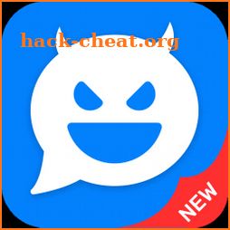 Fake messenger: funny fake chat, fake video call icon