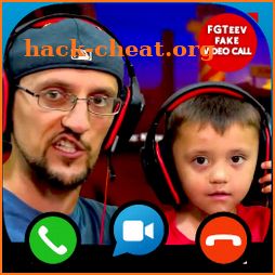 Fake Video Call & Chat For FGTeev icon