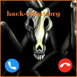 Fake Video Call long horse horor icon