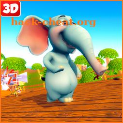 Fall Animals Knockout Racing Mania 3D: Dash N Run icon