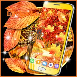 Fall season live wallpaper icon