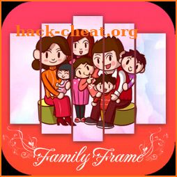 Family photo editor - picture frames icon