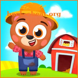 Farm for kids icon