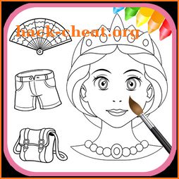 Fashion Beauty Coloring Book icon