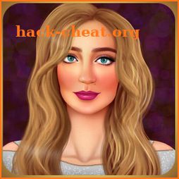 Fashion makeup dress up game icon