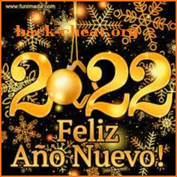 Feliz año nuevo 2022 icon