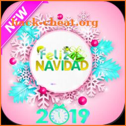 feliz navidad tarjetas 2019 icon