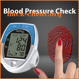 Fingerprint Blood Pressure Monitor Checker icon