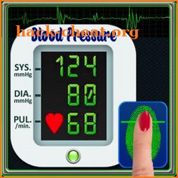 Fingerprint BloodPressure Clue icon