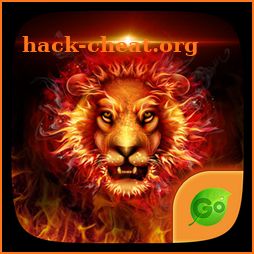 Fire Lion  GO Keyboard  Theme icon