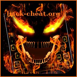 Fire Skull Keyboard icon