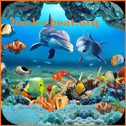 Fish Live Wallpaper 3D Aquarium Background HD 2018 icon