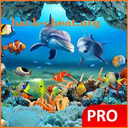 Fish Live Wallpaper 3D Aquarium Background HD :PRO icon