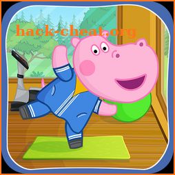 Fitness Games: Hippo Trainer icon