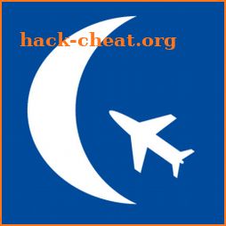 Flight night time icon