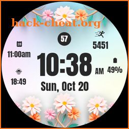 Floral Spring Watch Face icon