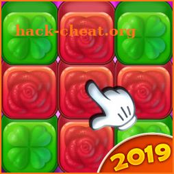 Flower Block Drop icon