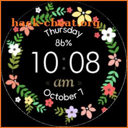 Flower HD: Digital Watch Face icon