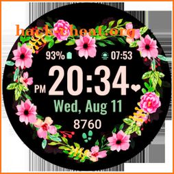 Flower Heart Watchface icon