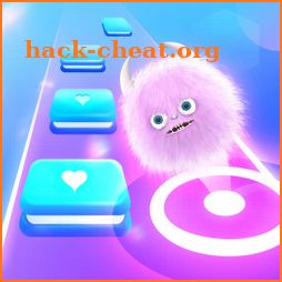 Fluffy Ball: Music Hop Game icon