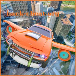 Flying Car Transform Shooting : Car Flying Games icon