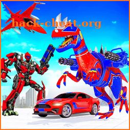 Flying Dino Robot Transforming Game 2021 icon