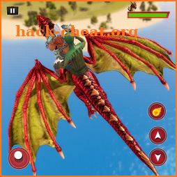 Flying Dragon Taxi Simulator: Medieval Village icon