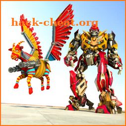 Flying Goat Transform War: Futuristic Robot Games icon