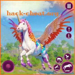 Flying Horse Unicorn Game icon