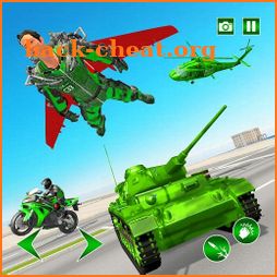 Flying Jetpack Army Hero: Gangster Crime Simulator icon