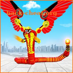 Flying Snake Transform Robot War: Robot Games icon