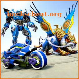 Flying Tiger Robot Bike - Ultimate Robot icon