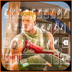 Fortnite battle royale keyboard icon