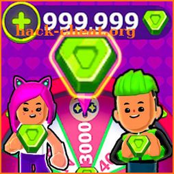 FREE GEMS PK XD – Gems Spin Wheel icon