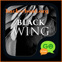 (FREE) GO SMS BLACK WING THEME icon