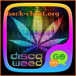 (FREE) GO SMS DISCO WEED THEME icon