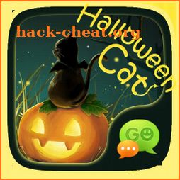 FREE GO SMS HALLOWEENCAT THEME icon