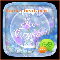 (FREE) GO SMS ICE CRYSTAL THEME icon